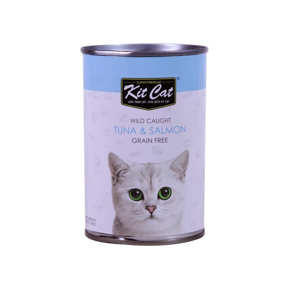 Kit Cat Wet Food Tuna & Salmon 400G