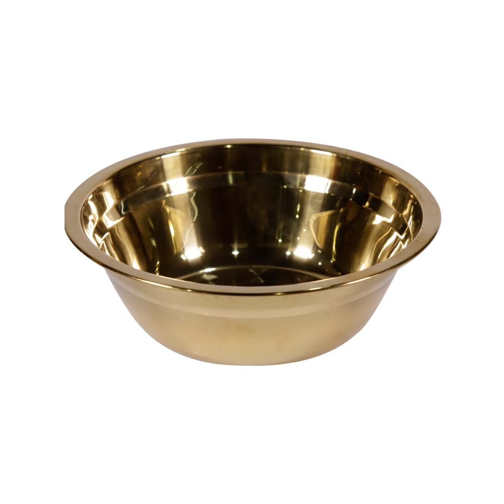 KZK Golden Steel Deep Bowl 18cm