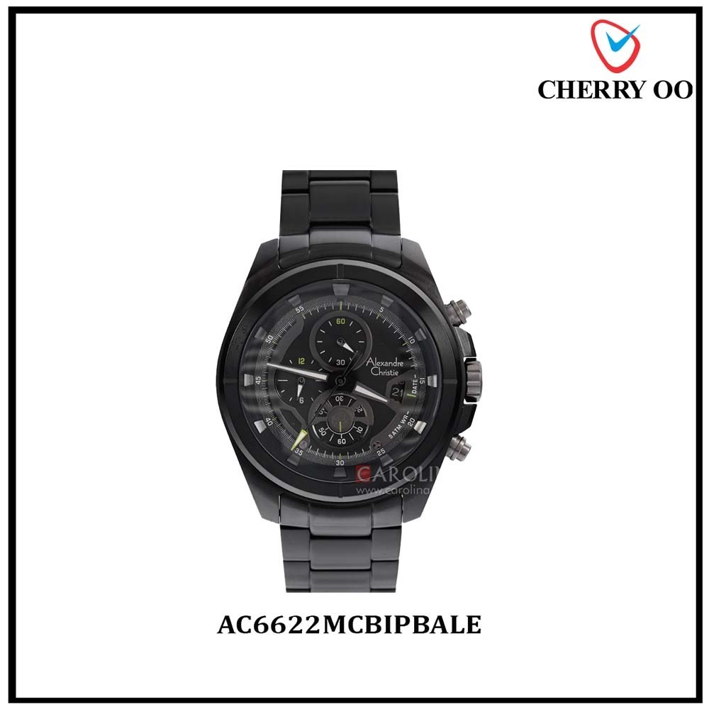 Alexandre Christie Men Watch AC6622MCBIPBALE  Cherry Oo