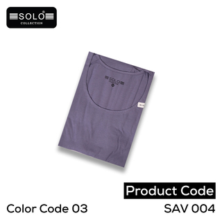 SOLO COLLLECTION Men Plain Vest SAV 004 (Code 01-Small)