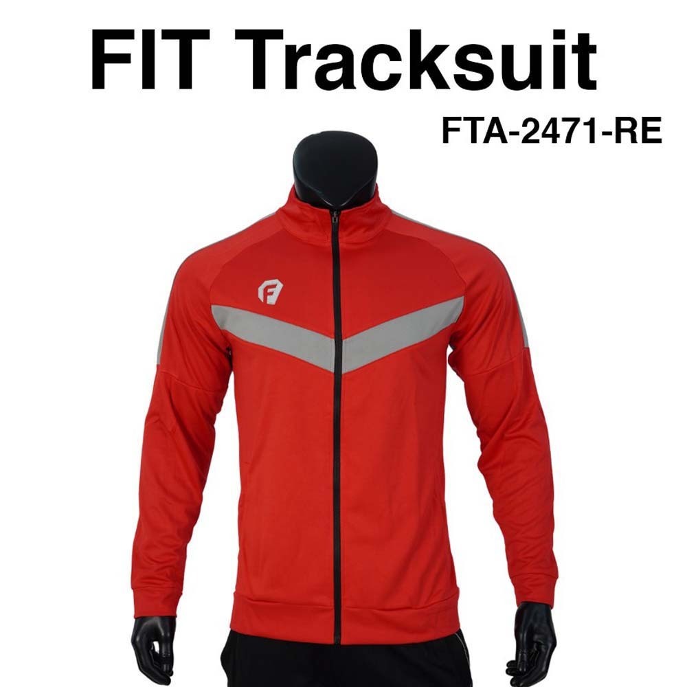 Fit Tracksuit Red FTA-2471-RE-Small