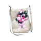 90s Belle Jute But Cute Shoulder Bag Roses Code No.048
