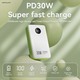 Konfulon A31Q (20000mAh Fast Charging Power Bank) Matcha