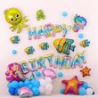 Carryall Myanmar Happy Birthday set E  HBD015 (Mixed Colors)
