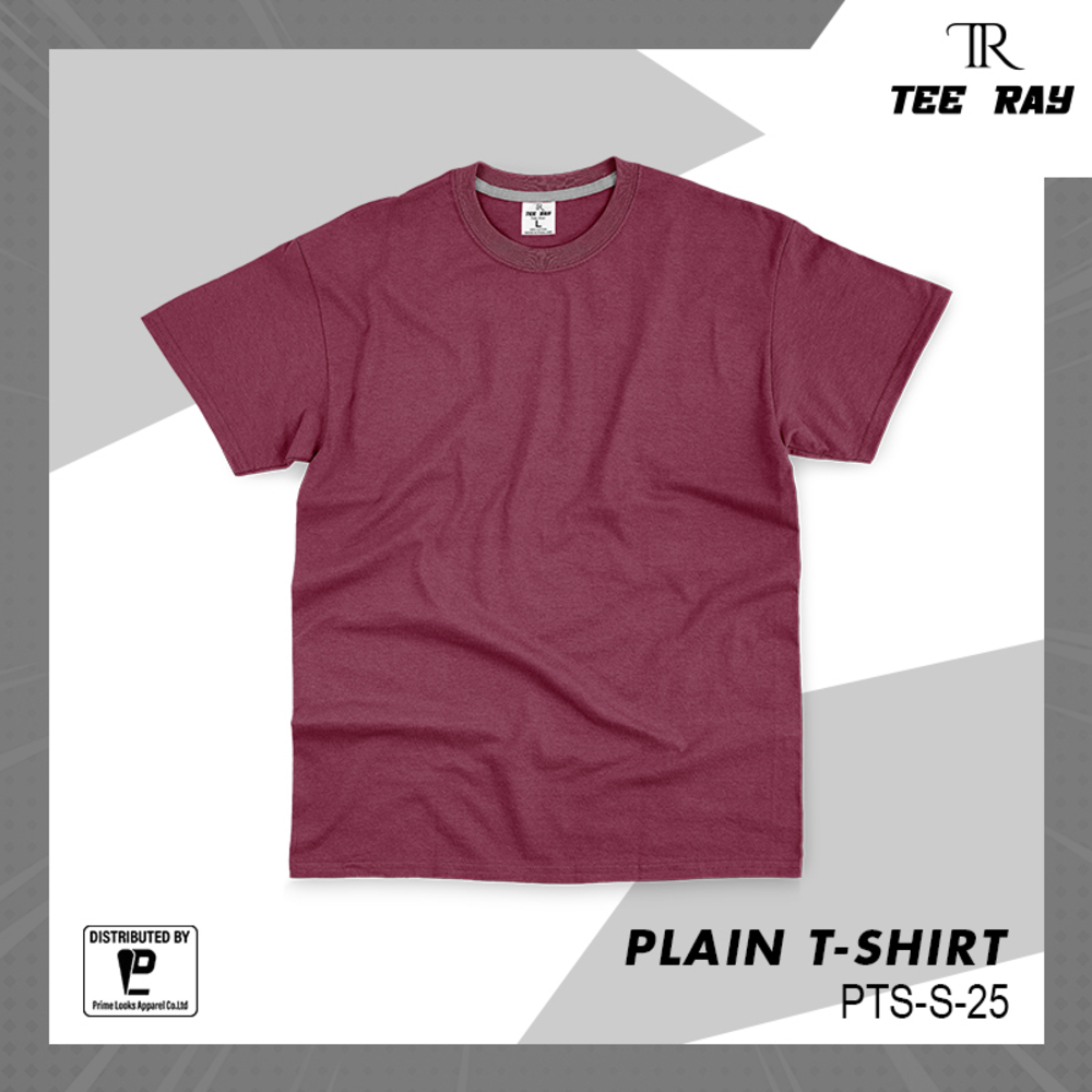 Tee Ray Plain T-Shirt PTS - S - 25 (S)