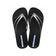 Ipanema Bossa Soft V Fem Flip (No-9) Black & Silver 182840AG72009