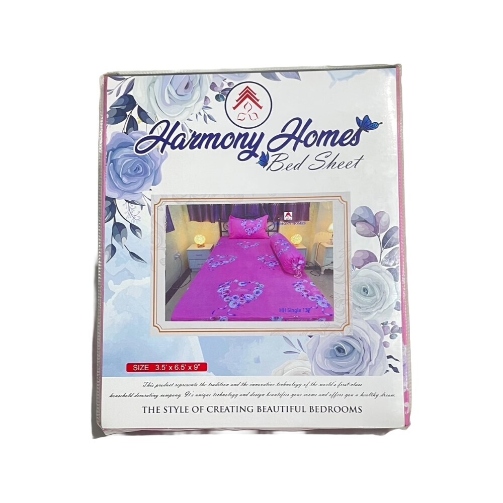 Harmony Homes Bed Sheets Single HH Single 137