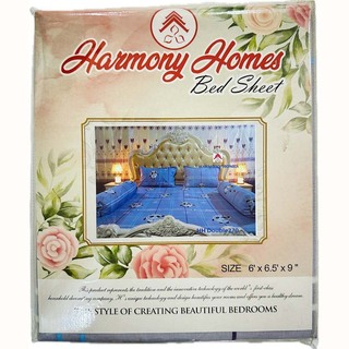 Harmoy Homes Bed Sheet Double BS05 (HH Double-264)
