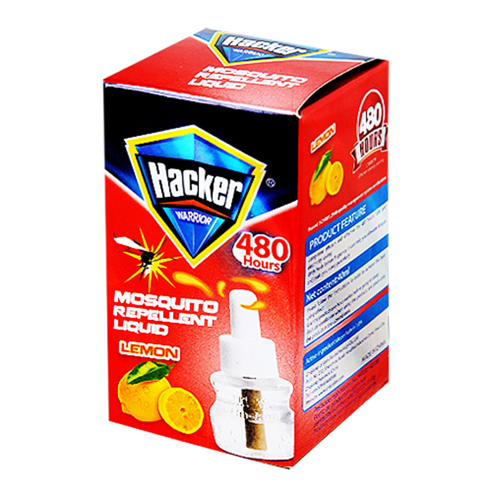 Hacker Electric Mosquito Killer Refill Lemon 45ML