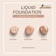 Kanaiya Perfecting Liquid Foundation Makeup SPF 35++ 30ML(Oily Face Care) Nude 03