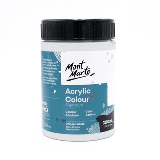 M.M. Acrylic Colour 300ML -Orange Red