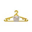 City Value Cloth Hanger 4PCS Yellow