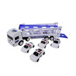 Baby Cele 6837 Police Truck with Mini Police Care 4PCS Toy Set 6956931000371