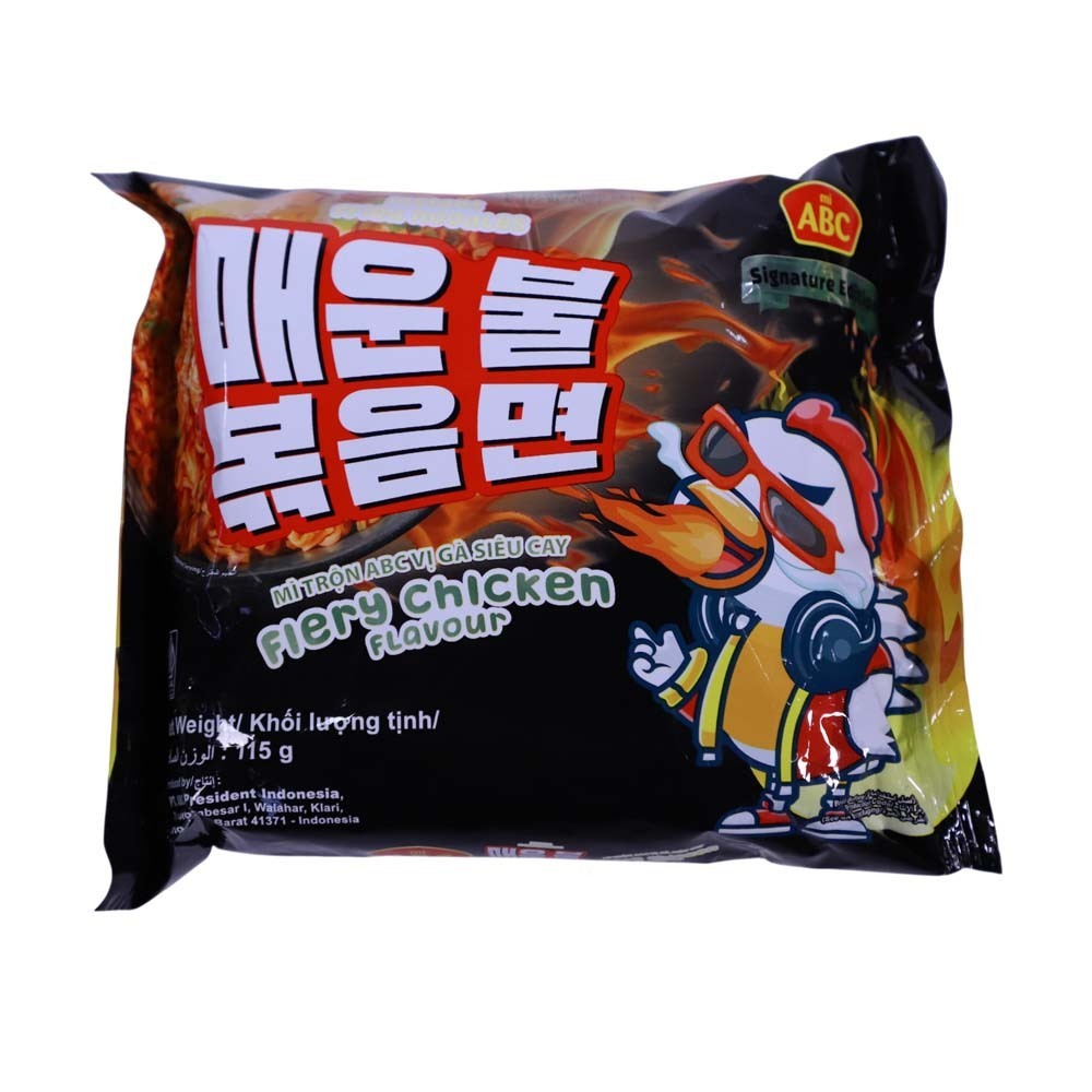 ABC Instant Noodle Fiery Chicken 115G
