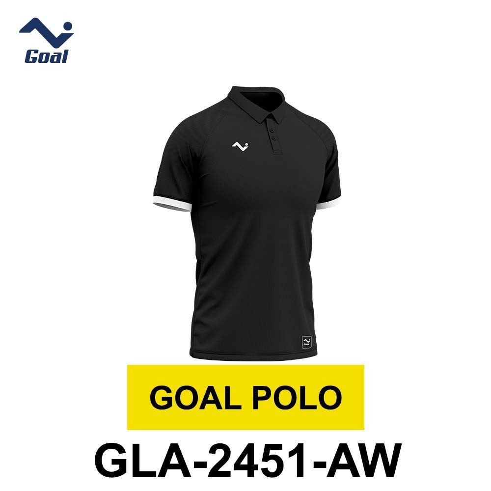 Goal Polo Gla-2451 Black/AW (M)