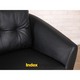 Winner H-MAX PVC 2/S Sofa Black