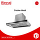 Rinnai Cooker Hood RH-C819-GB Silver