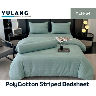 Yulang Polycotton Hotel Stripped Bedsheet Single (3PCS) YLH-014