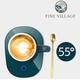Fine Village Coffee Warm Cup Green  (Green) 350-400ML
