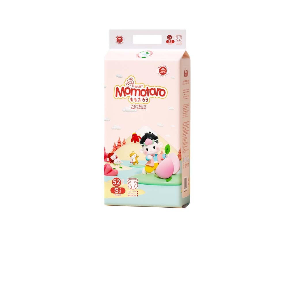 Momotaro New Series Diaper Tape S 52 PCS