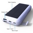 Konfulon Q20T (20000mAh Solar Power Bank)