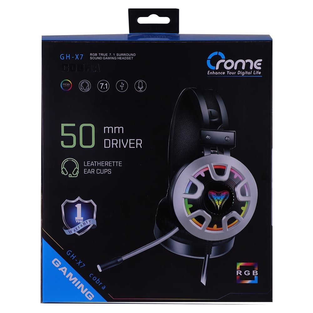 Crome Head Phone GH-X7