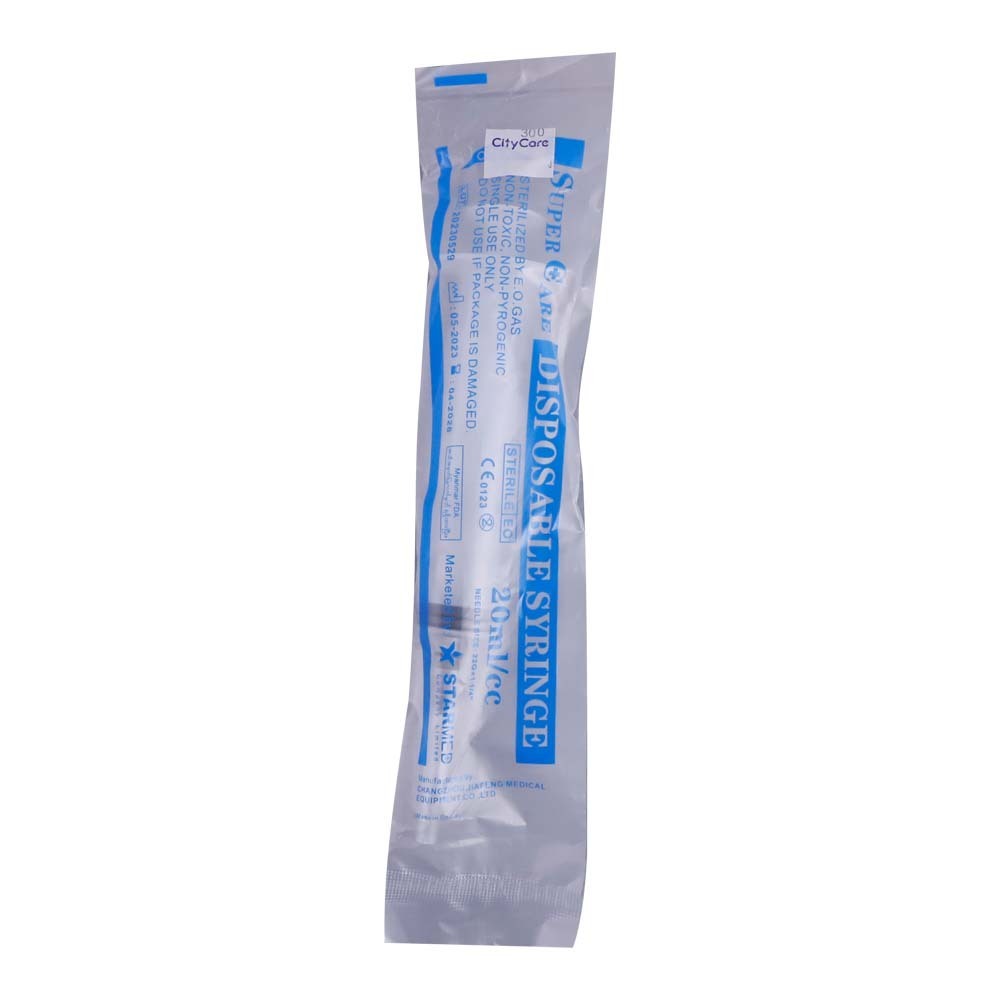 Super Care Disposable Syringe 20CC