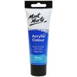 Mont Marte Studio Acrylic Colour Paint 75ML Deep Cyan Blue