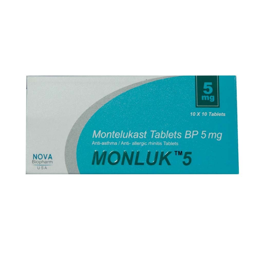 Monluk 5 Montelukast 5MG 10PCS x 10