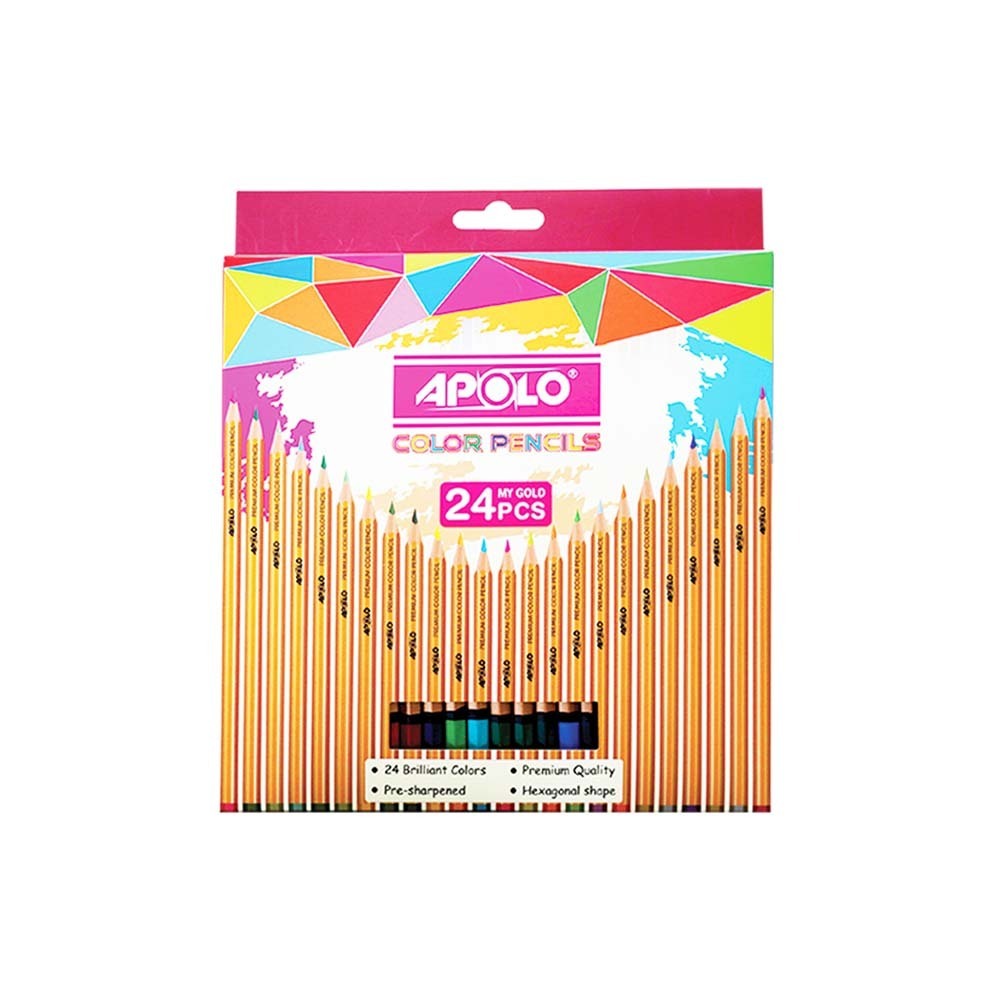 Apolo Color Pencil 24 Assorted 9517636130885