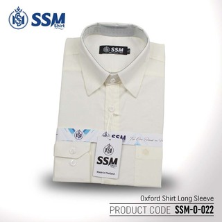 Oxford Shirt Long Sleeve SSM-O-P-L-007 (Pale Yellow) Extra Large
