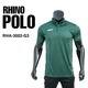 Rhino Rhino Polo Shirt Dark Green RHA-3002-G4 Large