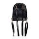 Konoko Leather Mini Backpack Small (Black)