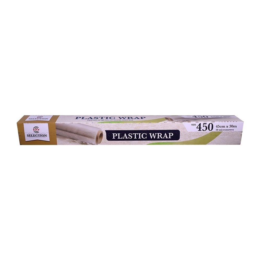 City Selection Plastic Wrap 450MMx30Mx10MY