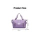 Two Step Travel Bag (Purple)