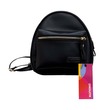 Konoko Leather Mini Backpack Extra Small (Black)