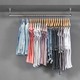 Jaramy Bathroom Towel Bar Holder Rack 76 CM - 2 Sets