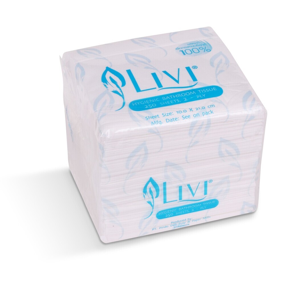Livi Hygienic Bathroom Tissue 2Ply 250Sheets 69918002