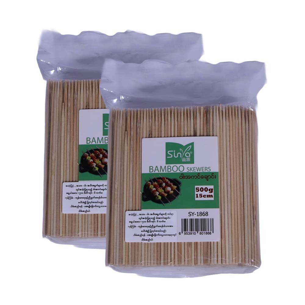 Sinya Bamboo Satay Stick 6in 2Pack SY1868