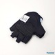 Burtono Fingerless Gel Cycling Gloves FIT-BT-GH2C-Blue-Large