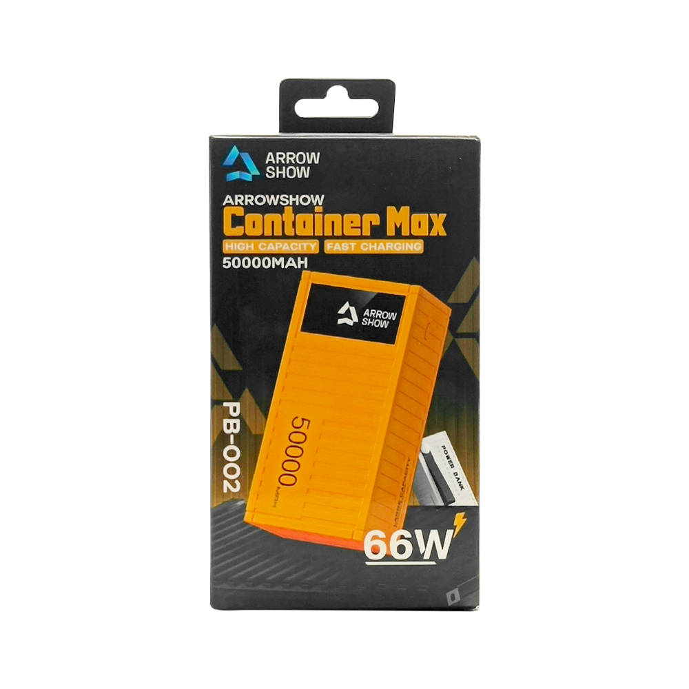 Arrow Show Contanier (50000 mAh) Hight Capicity Fast Charging Power Bank 66W