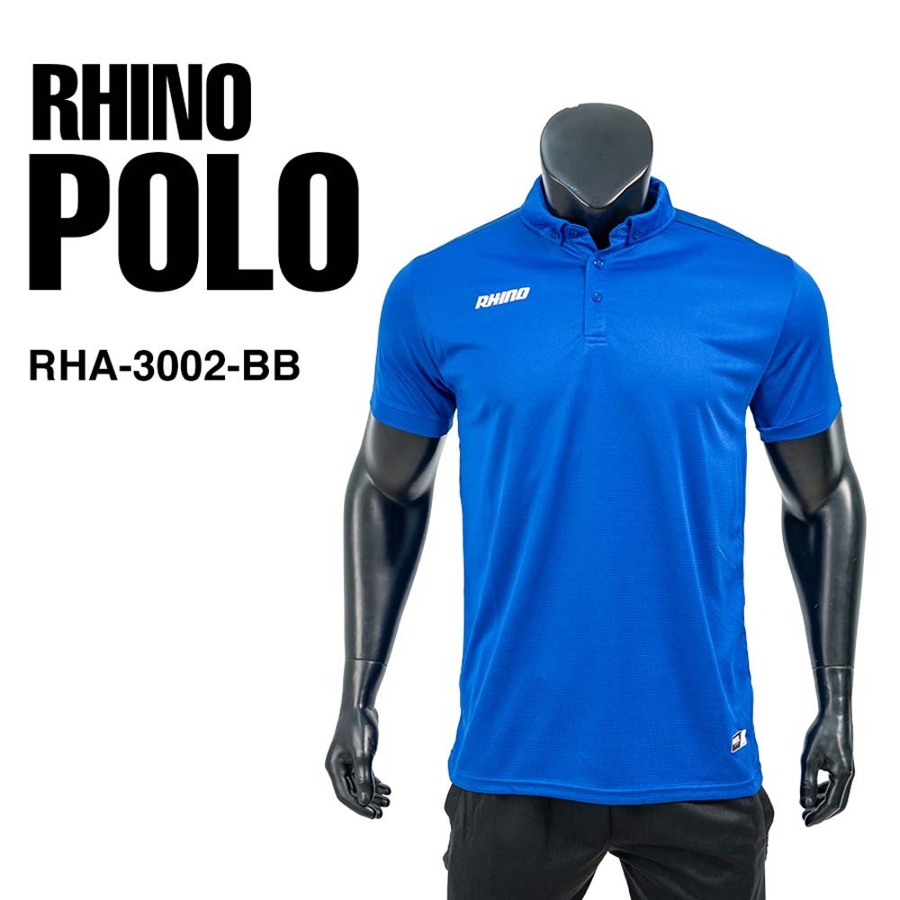 Rhino Rhino Polo Shirt Blue RHA-3002-BB 2XL