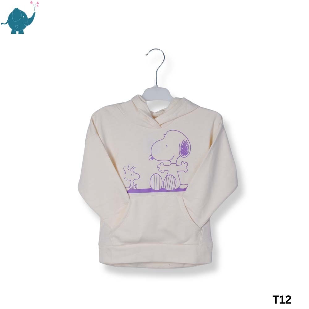 Max & Mia Kid Hoodie T12 Skin-Purple 5T