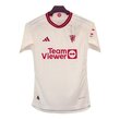 Manchester United Official Third Player Jersey 23/24 White (Small)