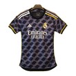 Real Madrid Official Away Player Jersey 23/24  Grey (Large)