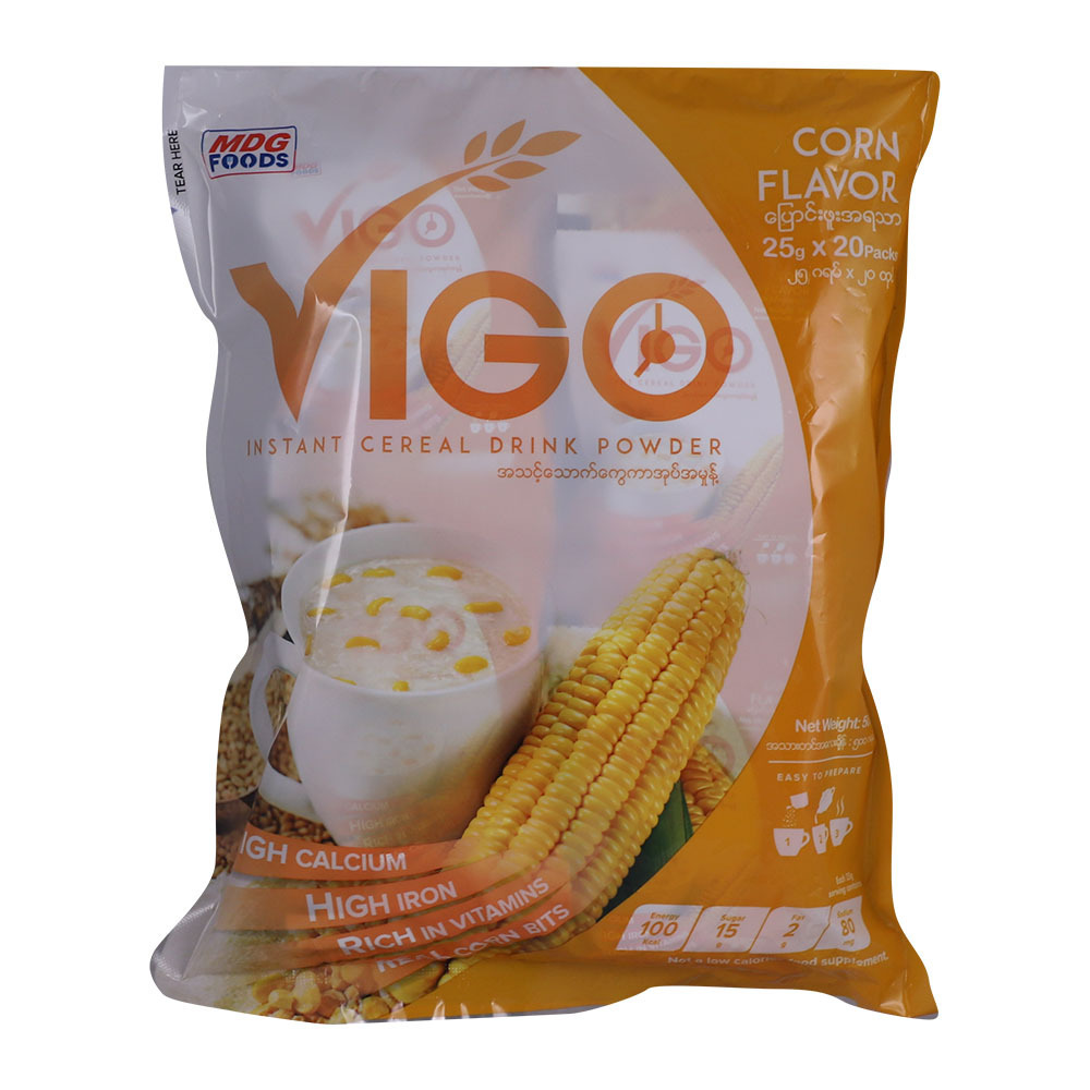 Vigo Instant Cereal Corn 20PCS 500G