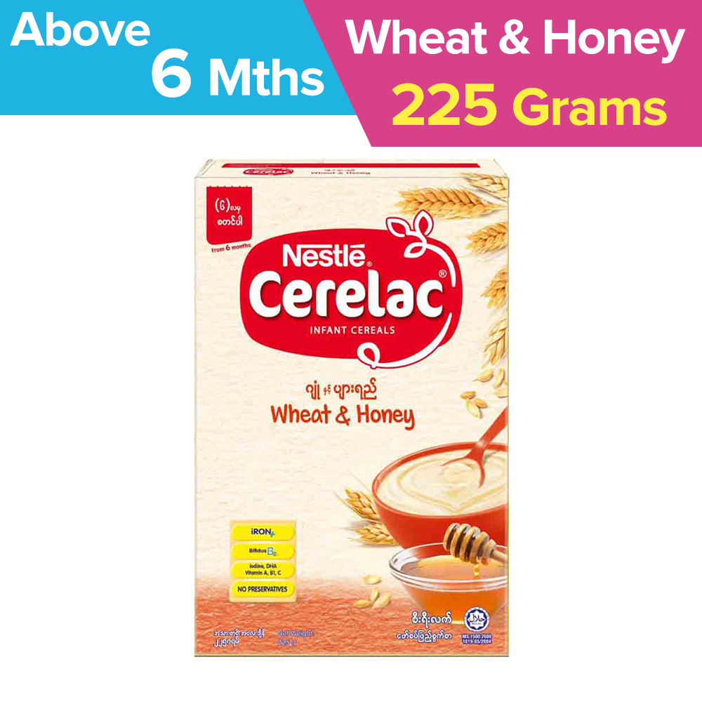 Nestle Cerelac Wheat&Honey 225G