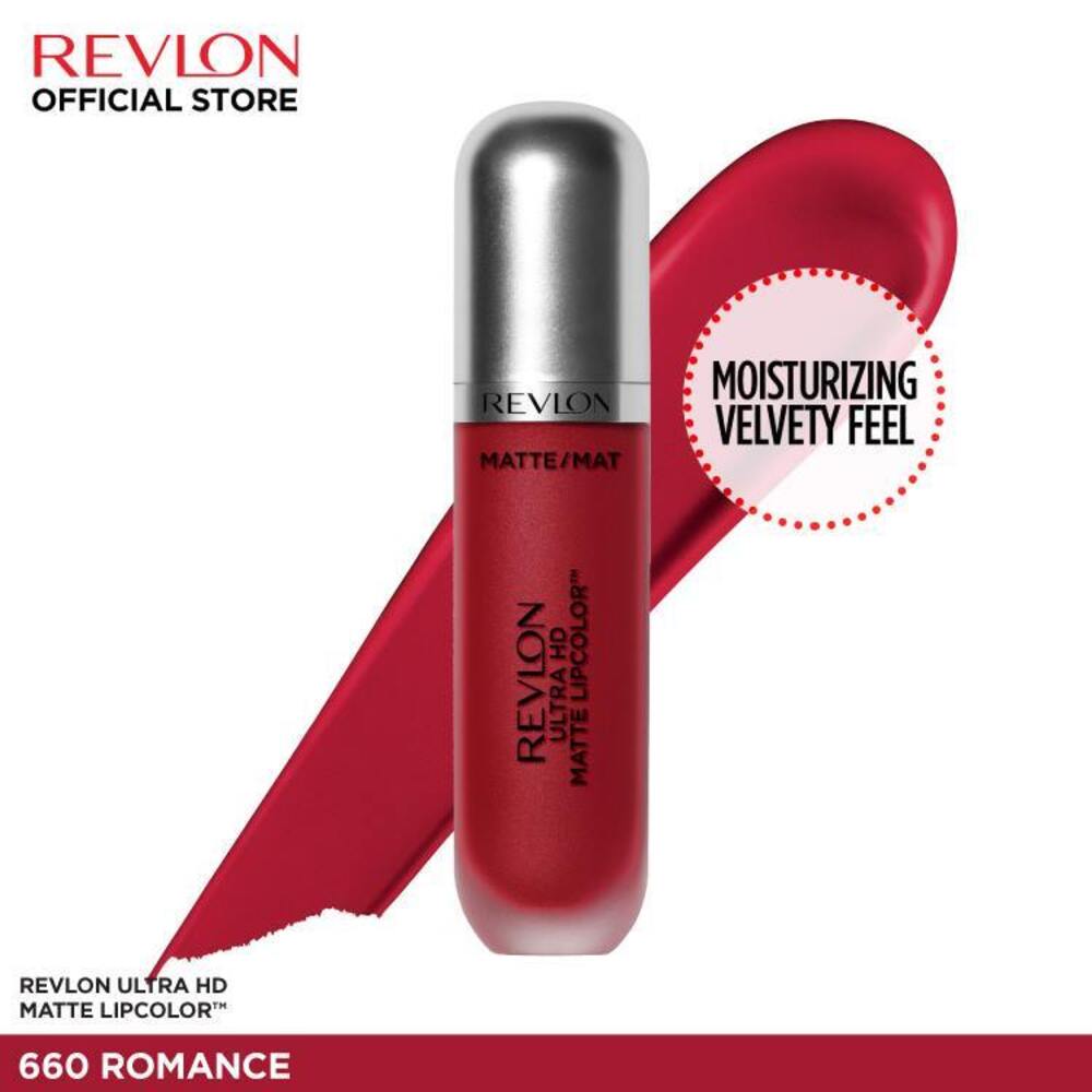 Revlon Ultra HD Matte Lipcolor 5.9ML (660 Romance)