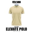 Volcano Men Elevate Polo Shirt Beige MDPV-S1011-38 Medium