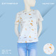 Cottonfield Women Short Sleeve Printed T-shirt C99 (Large) 222111001